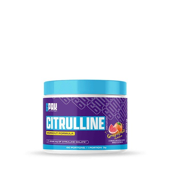 6PAK Citrulline, Grapefruit - 200g
