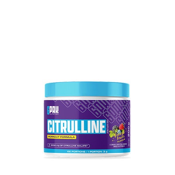 6PAK Citrulline, Forest Fruits - 200g