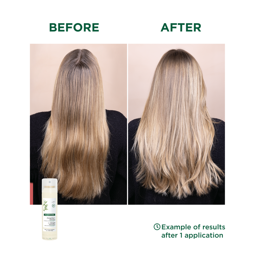 Klorane Dry Shampoo With Oat & CeramideLike Spray  250ml - Sense42 Beauty and Health