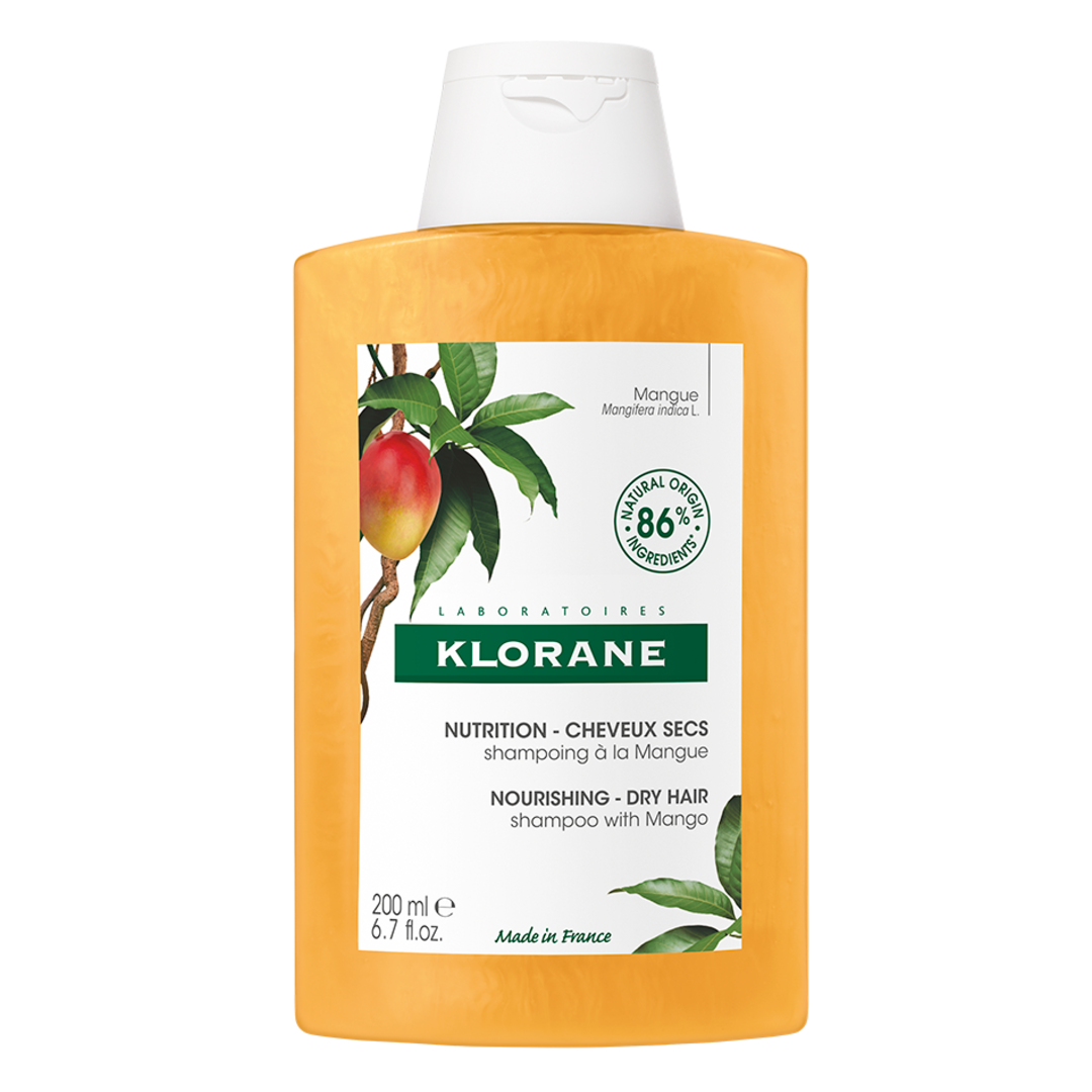 Klorane Mango Nourishing Shampoo for Dry Hair - 200ml - Sense42 Beauty and Health