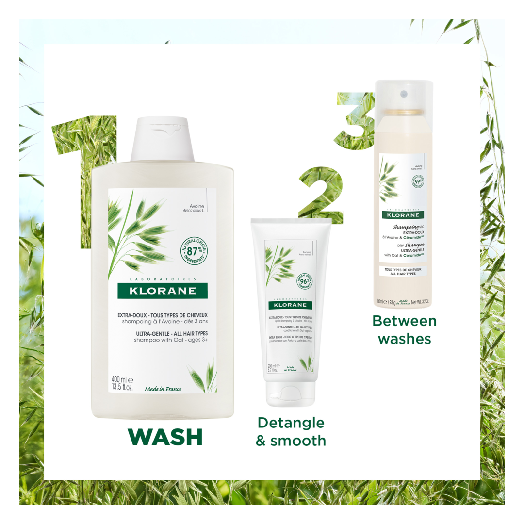 Klorane Oat Ultra-Gentle Shampoo for All Hair Types
