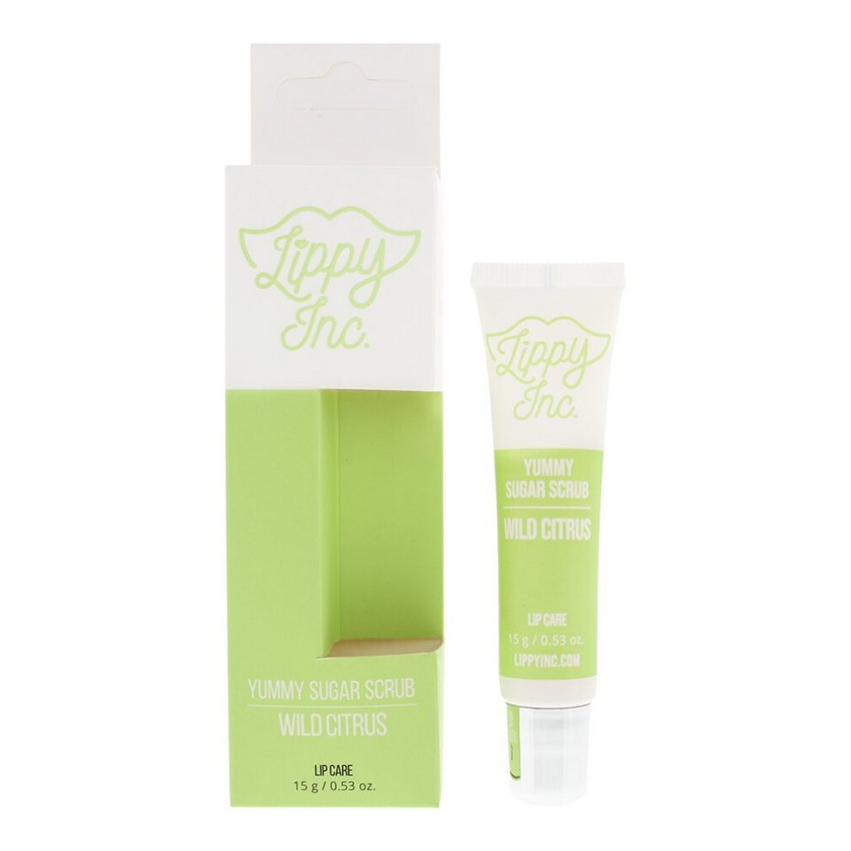 Lippy Inc. Yummy Sugar Lip Scrub 15g - Wild Citrus