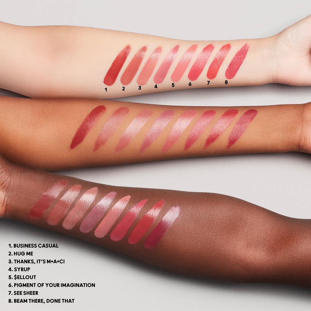 MAC Cosmetics Lustreglass Sheer-Shine Lipstick