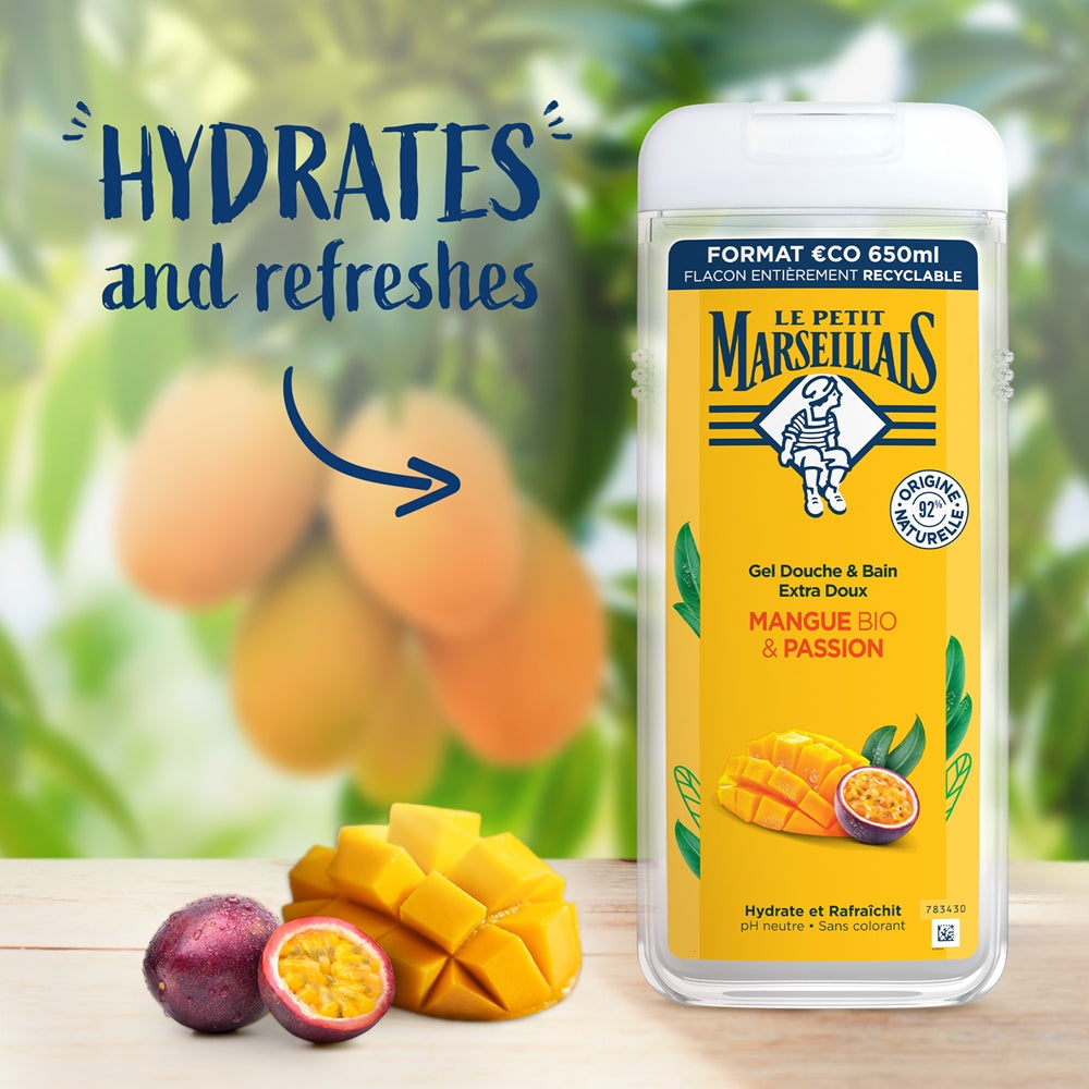 Le Petit Marseillais Mango Bio & Passion Fruit - Sense42 Beauty and Health