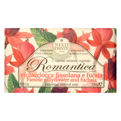 Nesti Dante Romantica Fiesole Gillyflower and Fuchsia Soap - Sense42 Beauty and Health