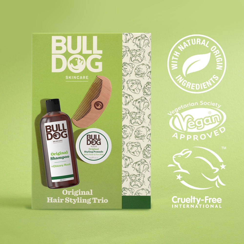 Bulldog Original Hair Styling Trio - Sense42 Beauty and Health