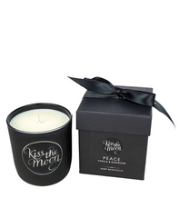 PEACE AROMATHERAPY SOY CANDLE Vanilla & Rosewood