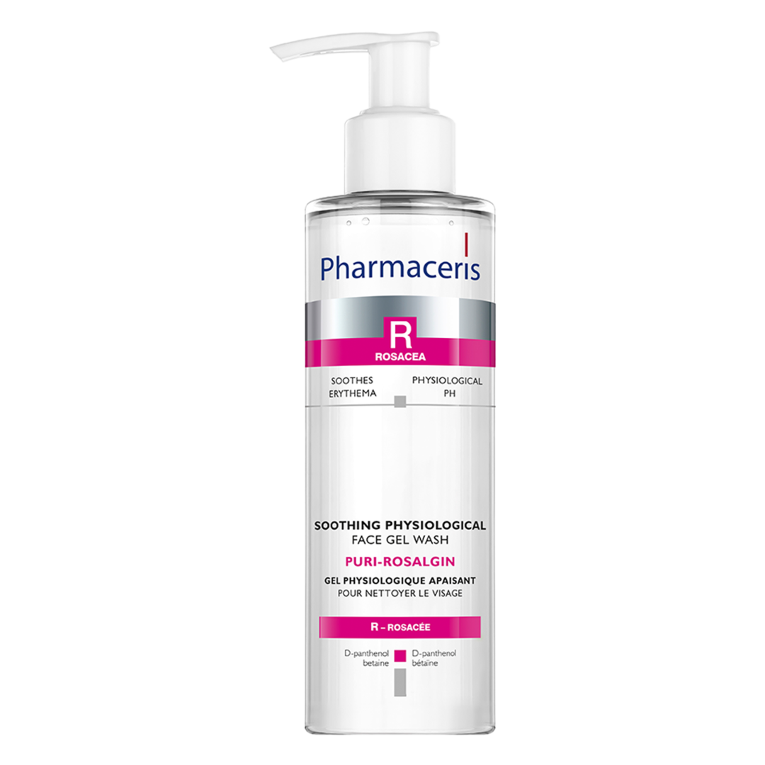 Pharmaceris R Puri-Rosalgin Soothing Physiological Face Gel Wash 190ml
