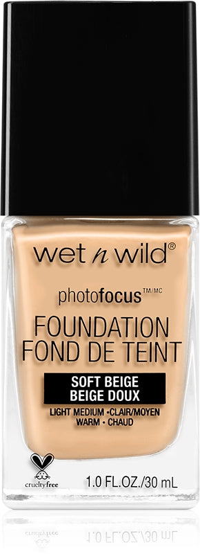 Wet n Wild PhotoFocus - shade Soft Beige 30 ml - Sense42 Beauty and Health