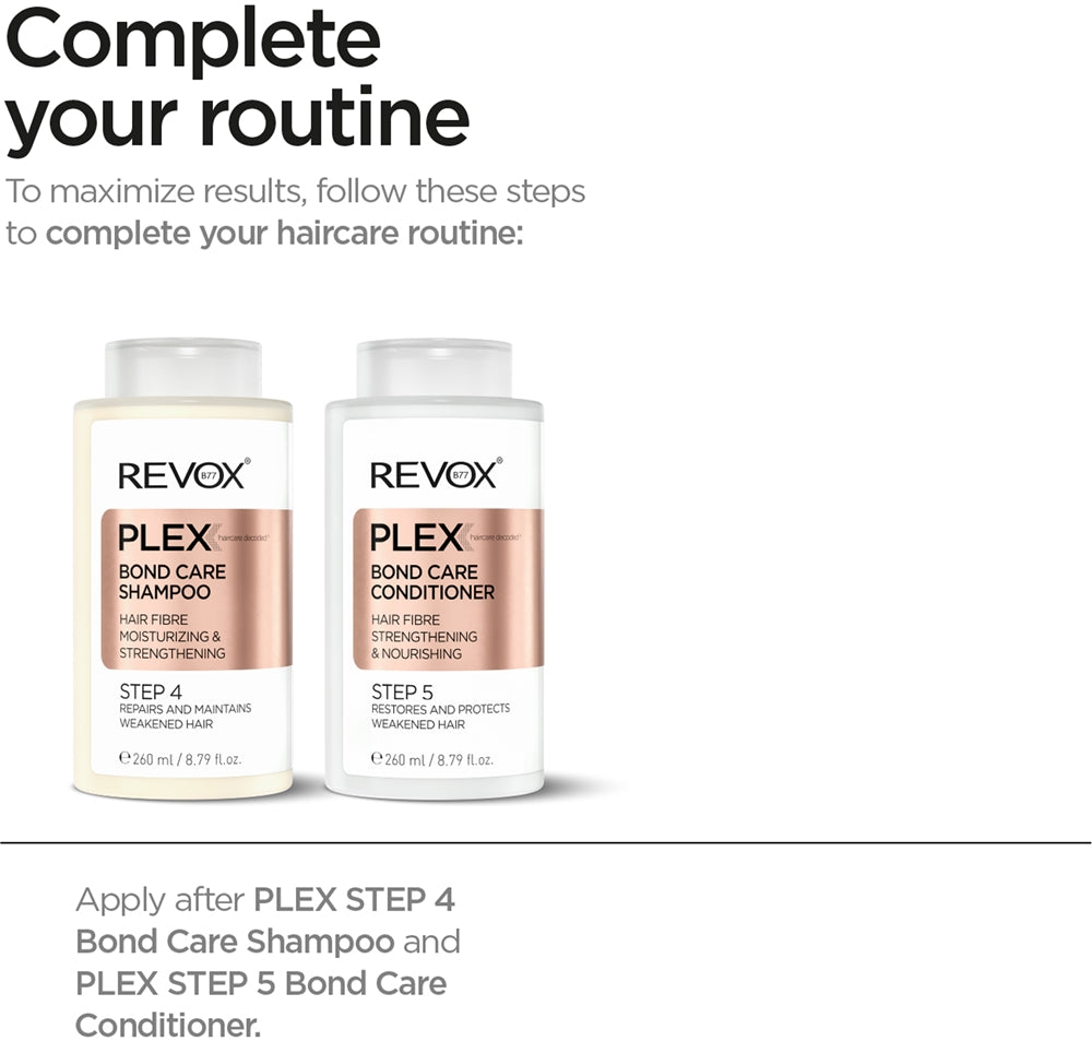 Revox B77 PLEX Bond Care Conditioner. Step 5 - Sense42 Beauty and Health
