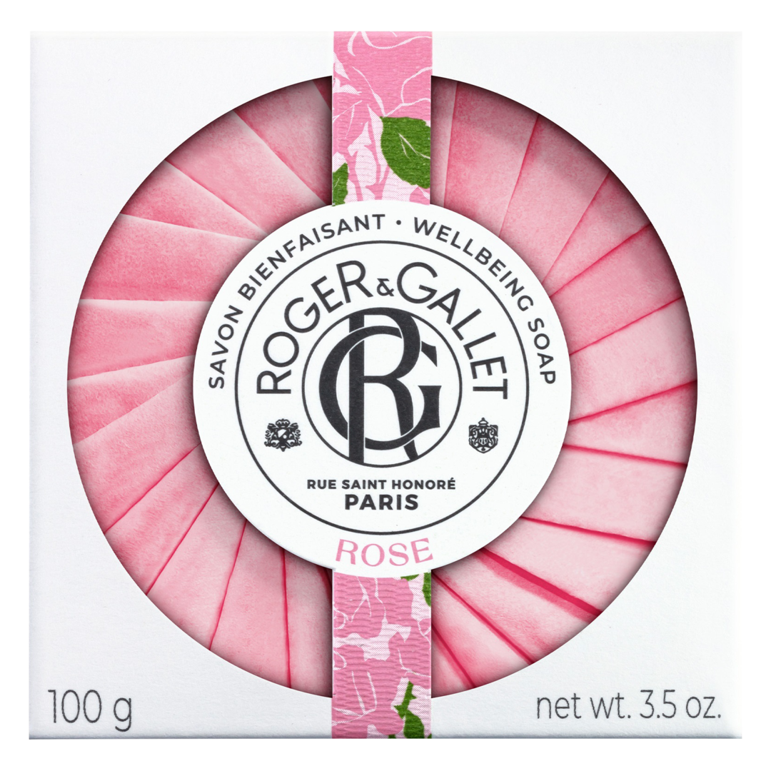 Roger & Gallet Rose Wellbeing Soap - Sense42 Beauty and Health