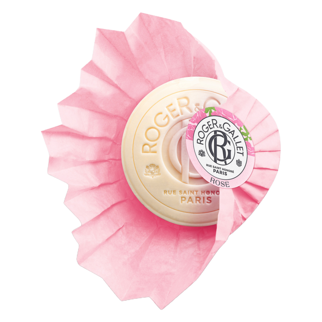 Roger & Gallet Rose Wellbeing Soap - Sense42 Beauty and Health