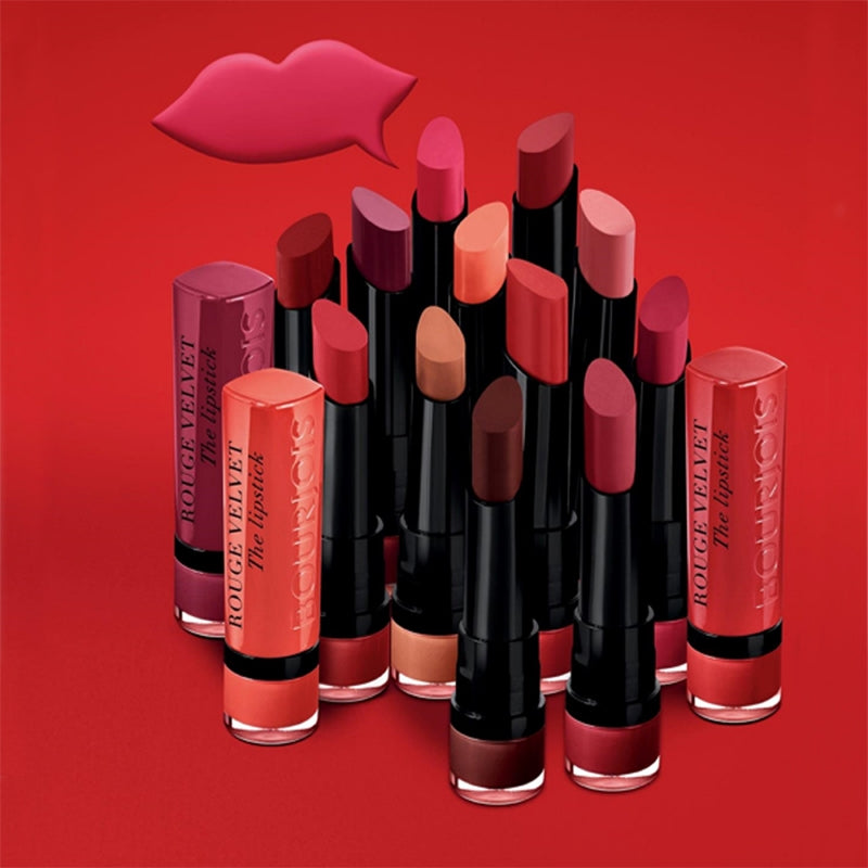 Bourjois Rouge Velvet The Lipstick - Sense42 Beauty and Health