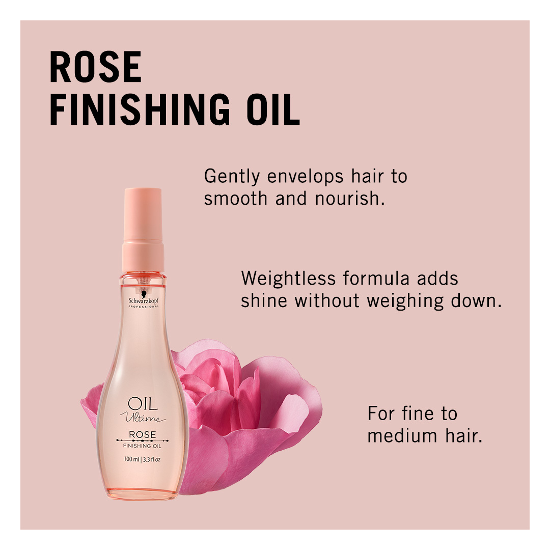 Schwarzkopf Professional Oil Ultime Rose Finishing Oil