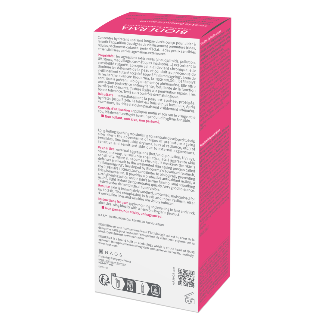 Bioderma Sensibio Defensive Serum - Sense42 Beauty and Health