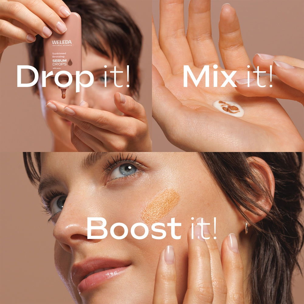Weleda Serum Drops Sunkissed Bronzing - Sense42 Beauty and Health