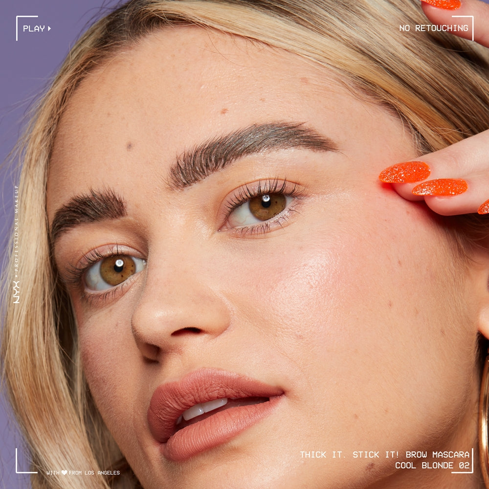 NYX Professional Makeup Thick it Stick It Brow Mascara - Cool Blonde
