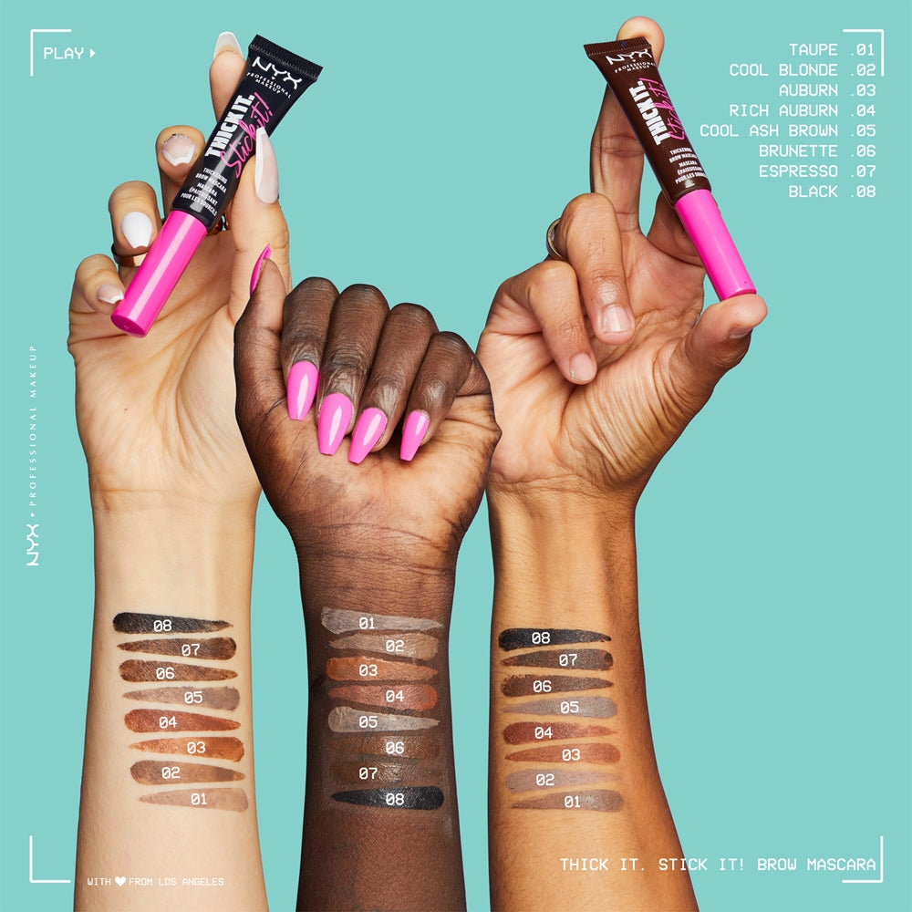 NYX Professional Makeup Thick it Stick It Brow Mascara - Cool Blonde