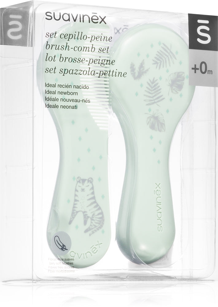 Suavinex Tigers Brush-comb Set - Sense42 Beauty and Health