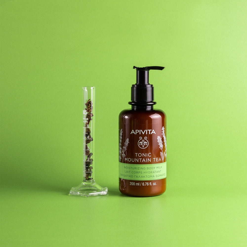 Apivita Tonic Mountain Tea Moisturizing Body Milk - Sense42 Beauty and Health
