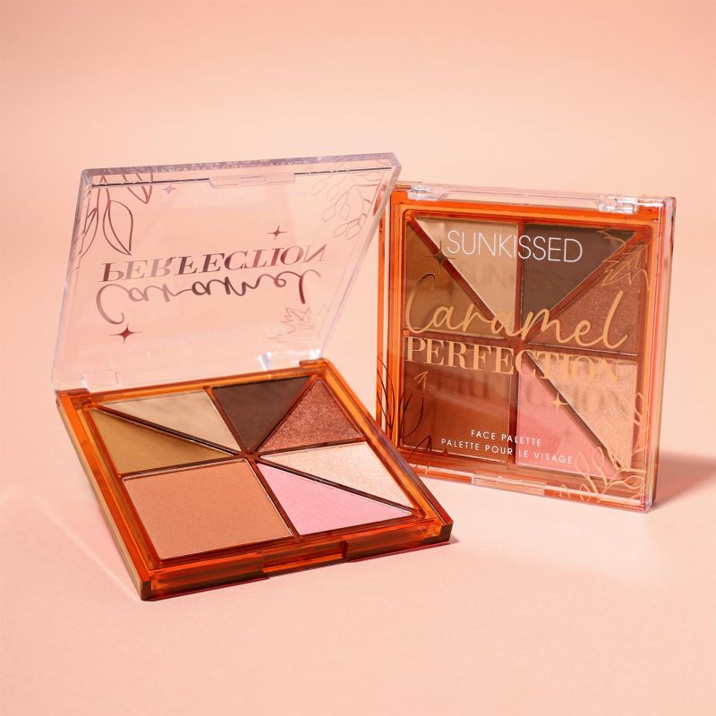 Sunkissed Caramel Perfection Face Palette 15.3g - Sense42 Beauty and Health
