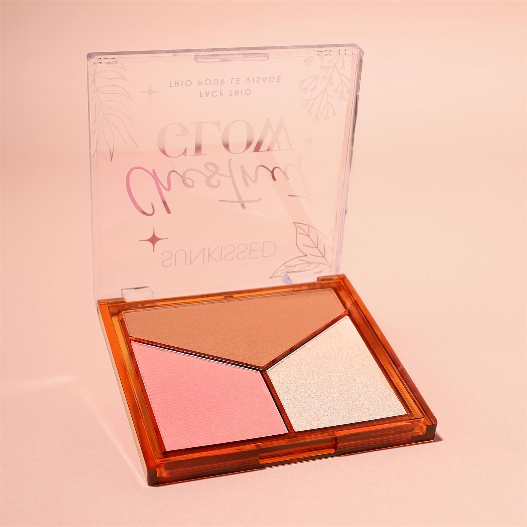 Sunkissed Chestnut Glow Face Trio 17.5g - Sense42 Beauty and Health