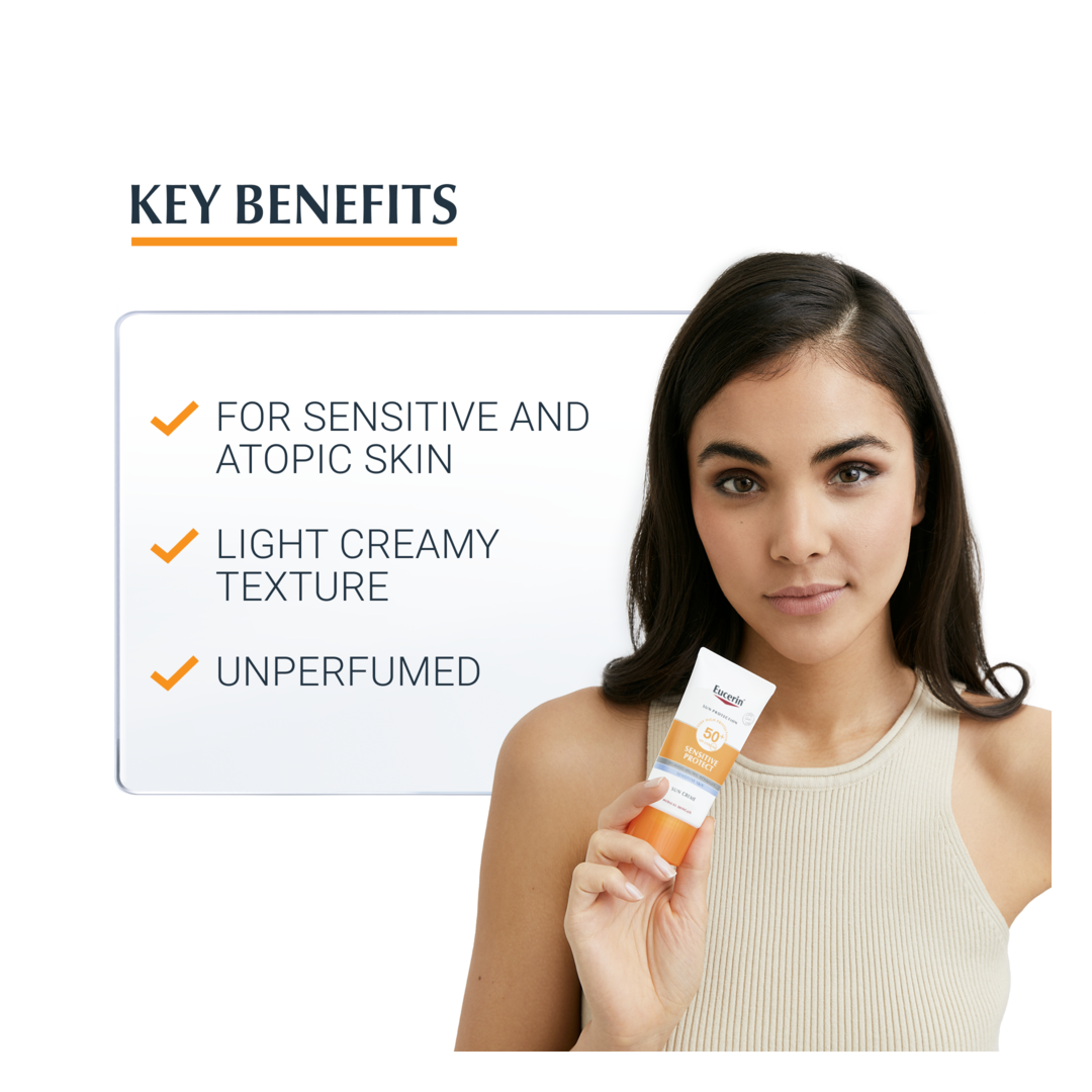 Eucerin Sensitive Protect Sun Cream SPF50+