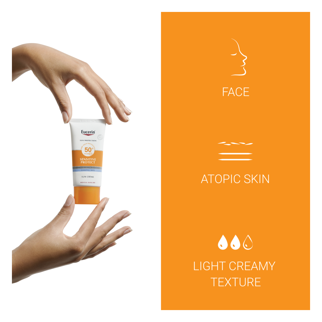 Eucerin Sensitive Protect Sun Cream SPF50+