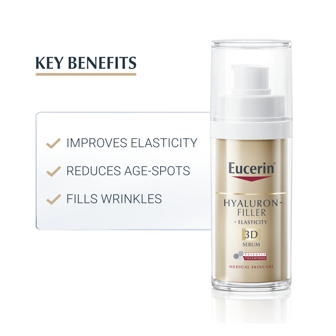 Eucerin Hyaluron-Filler + Elasticity 3D Serum - Sense42 Beauty and Health