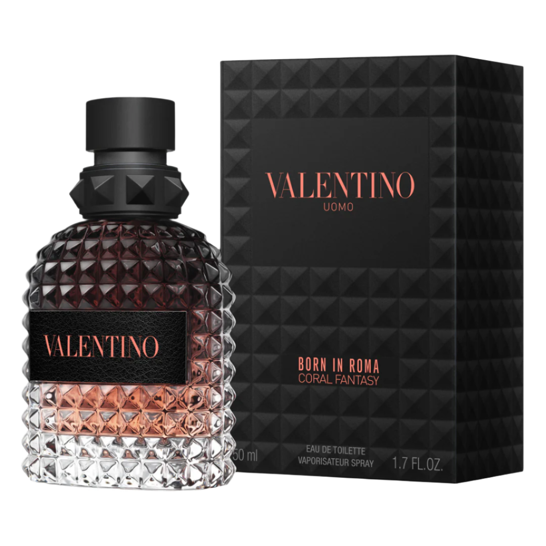 Valentino Uomo Born In Roma Coral Fantasy Eau de Toilette Spray - 50ml