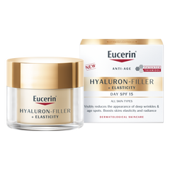 Eucerin Hyaluron-Filler + Elasticity Day Cream SPF15  50ml - Sense42 Beauty and Health