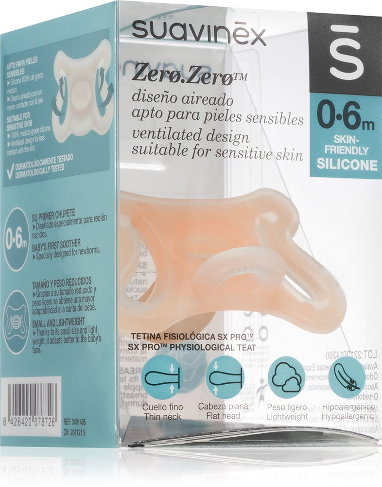 Suavinex Zero Zero Physiological Teat - Sense42 Beauty and Health