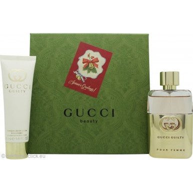 Gucci Guilty Pour Femme Gift Set 50ml EDP + 50ml Body Lotion