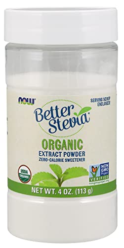Now Foods BetterStevia Organic Extract Powder - 4 oz