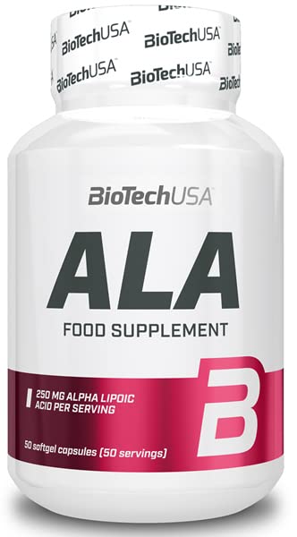 BioTechUSA ALA Alpha Lipoic Acid, 250mg - 50 caps