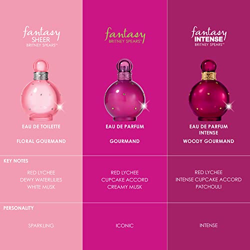 Britney Spears Fantasy Sheer Eau de Toilette 100ml Spray - Sense42 Beauty and Health