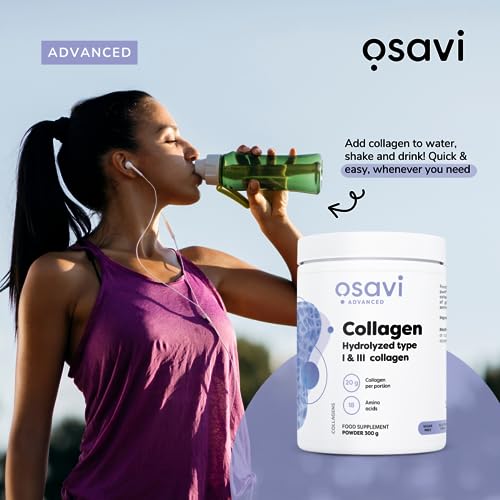 Osavi Collagen Peptides - Hydrolyzed Type 1 & 3-300g