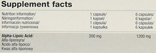 Olimp ALA 200 - Pack of 120 Capsules - Sense42 Beauty and Health