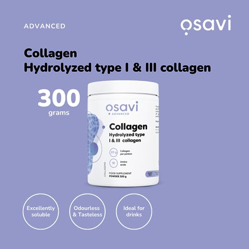 Osavi Collagen Peptides - Hydrolyzed Type 1 & 3-300g