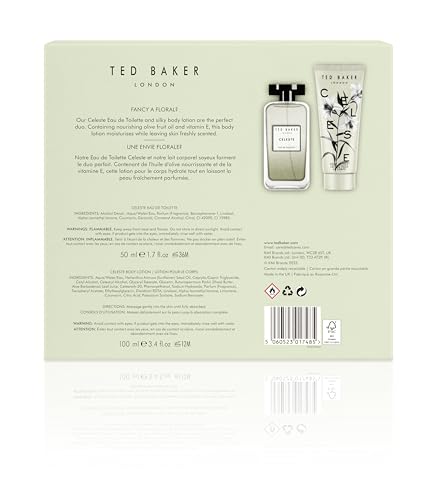 Ted Baker Celeste Gift Set 50ml EDT + 100ml Body Lotion