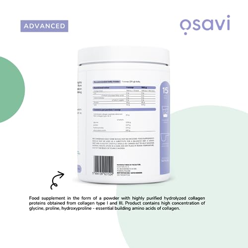 Osavi Collagen Peptides - Hydrolyzed Type 1 & 3-300g