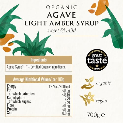 Biona Organic Light Agave Syrup 700g - Sense42 Beauty and Health