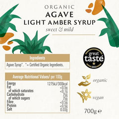 Biona Organic Light Agave Syrup 700g - Sense42 Beauty and Health