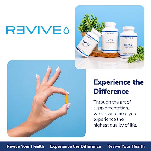 Revive AdrenalCore Adrenal Support Supplements for Fatigue 60 Vege Caps - Natural Cortisol Manager & Blocker Supplement with Rhodiola Rosea & Ashwagandha Promotes Healthy Energy Levels & Mental Performance - Men & Women - Sense42 Beauty and Health