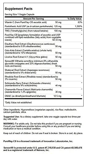 Swanson Adrenal Essentials 60 Veg Capsules - Sense42 Beauty and Health