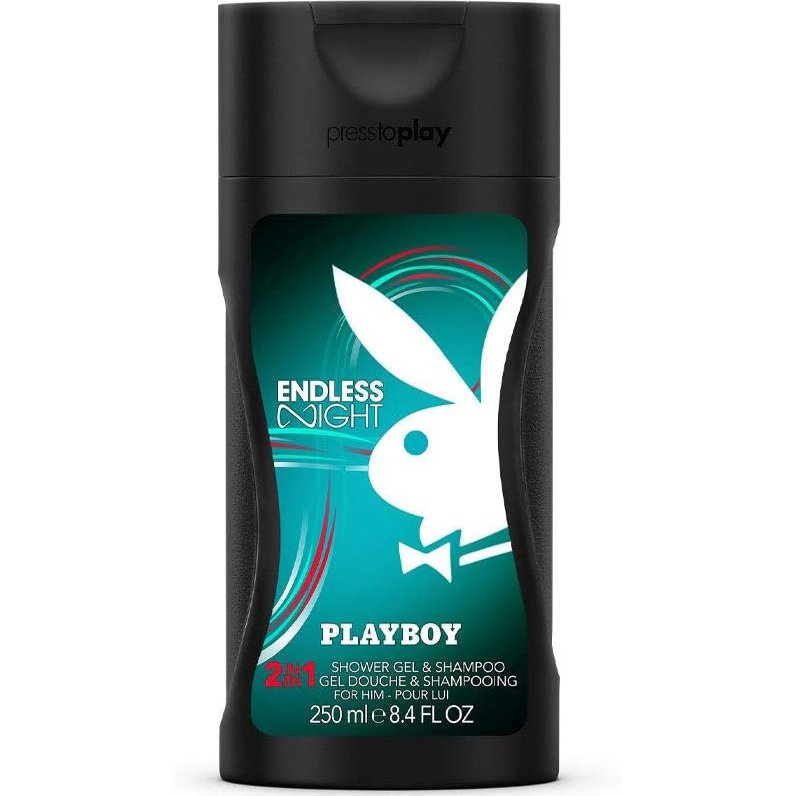 Playboy Endless Night For Him Shampoo & Shower Gel 250ml