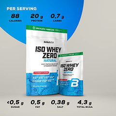 BioTechUSA Iso Whey Zero Natural Coconut - 500g