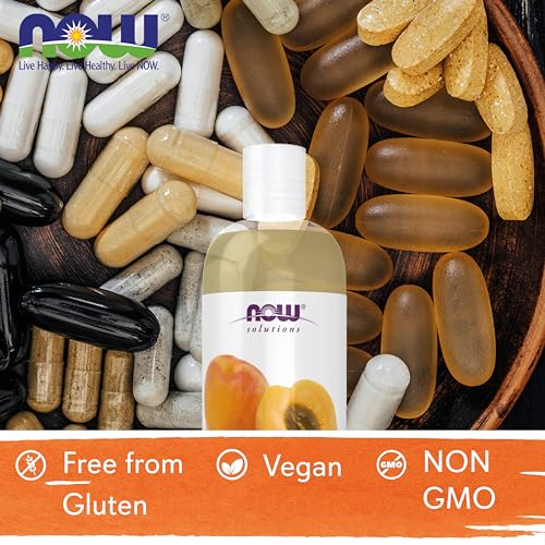 Now Foods, Solutions Apricot Kernel Oil (Apricot Kernel Oil), 473 ml, Laboratory Tested, Soy Free, Vegan, GMO Free