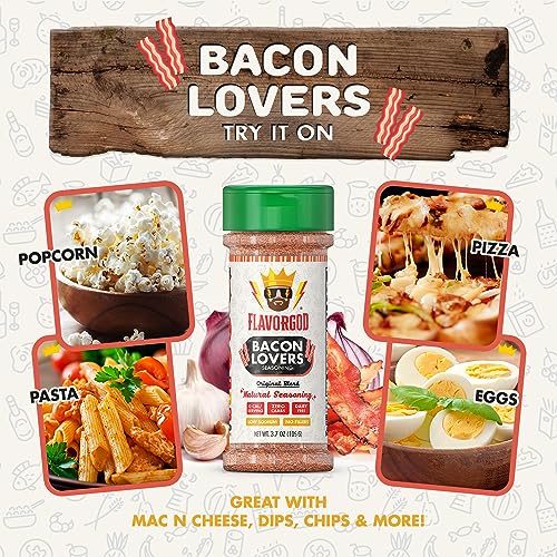 Flavor God Seasoning, 156 g, Bacon Lovers - Sense42 Beauty and Health