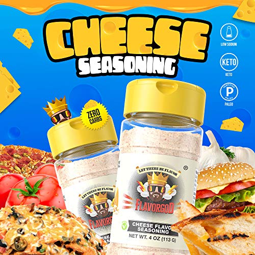Flavor God Seasoning, 113 g, Cheese Flavour - Sense42 Beauty and Health